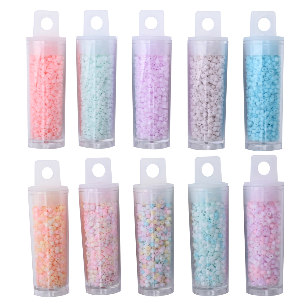 Glass Seed Beads 2Mm Jewelry Making - 1200 шт. 2 мм макароны, маленькие
