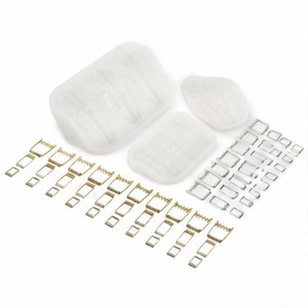 Silicone Epoxy Resin Molds Set - Набор из 3 силиконовых форм для