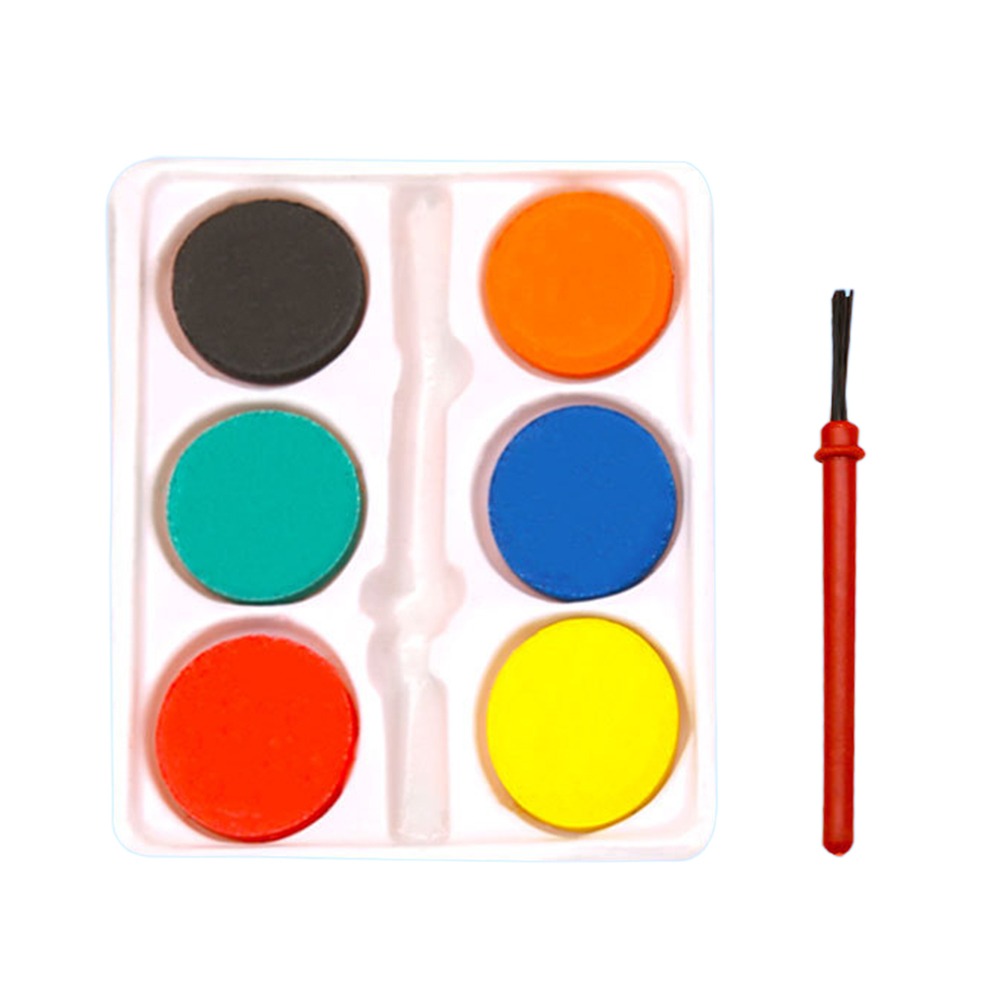 Портативный набор акварельных  – обзор и цена Watercolor Paint Set Solid Pigment