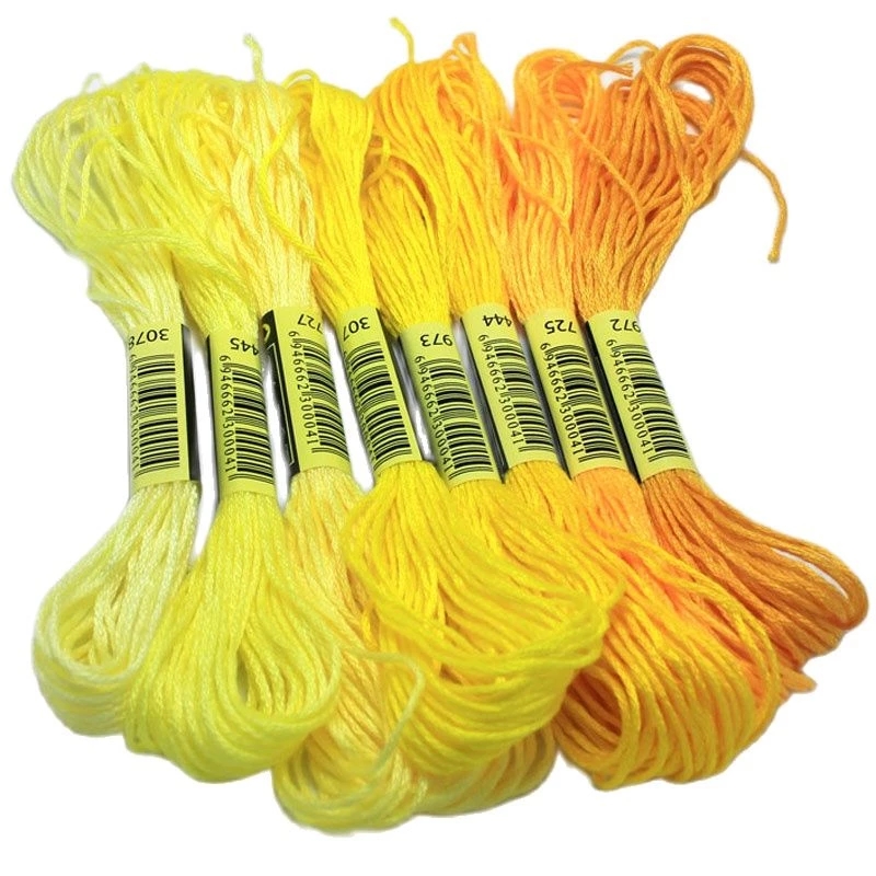 8/12/24/36 шт. разноцветные ан – обзор и цена Cotton Embroidery Thread Skeins