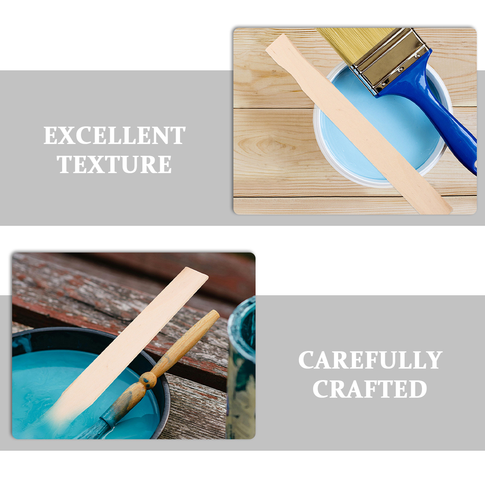 50 шт. деревянных палочек для  – обзор и цена Craft Tools