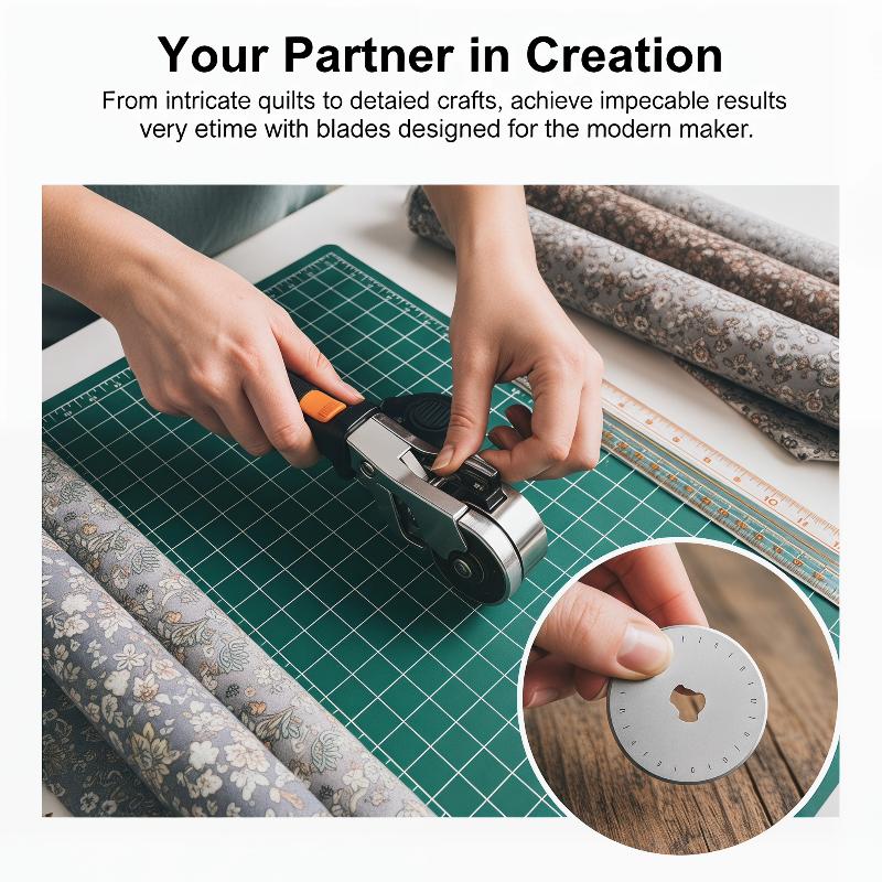 5/10 шт. 45-мм роторные ножниц – обзор и цена Rotary Cutter For Fabric 45Mm