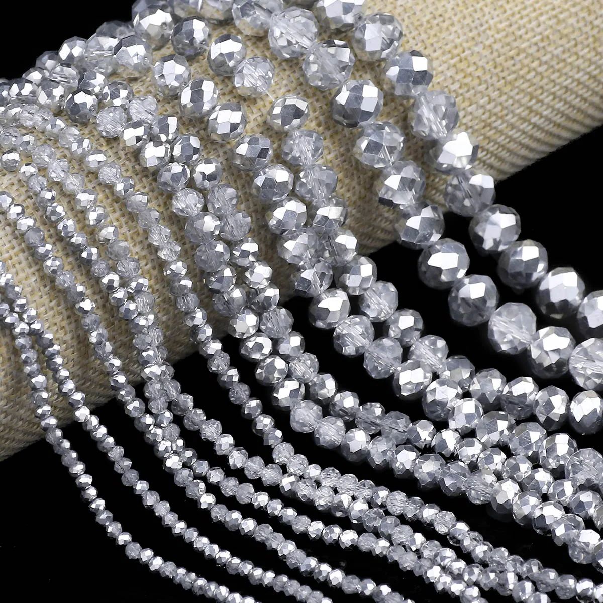 Полусеребряные Прозрачные плос – обзор и цена Glass Seed Beads 2Mm Jewelry Making